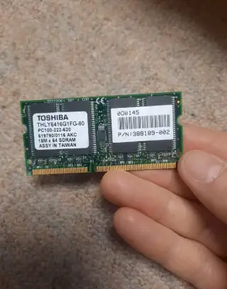 Retro RAM Toshiba 128 MB