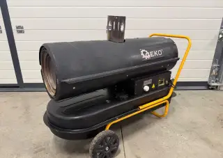 Olejový ohrievač vzduchu, ohrievač s komínom spalín 40kW