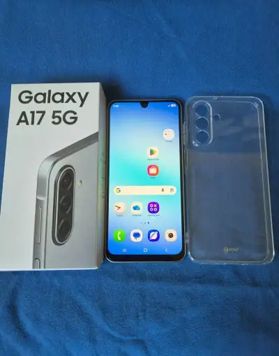 Samsung A17 5g duos silver top stav komplet 4g pamäť 128gb n