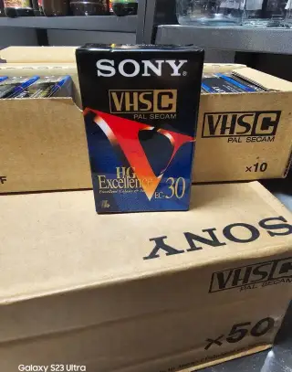 Kazety vhs c