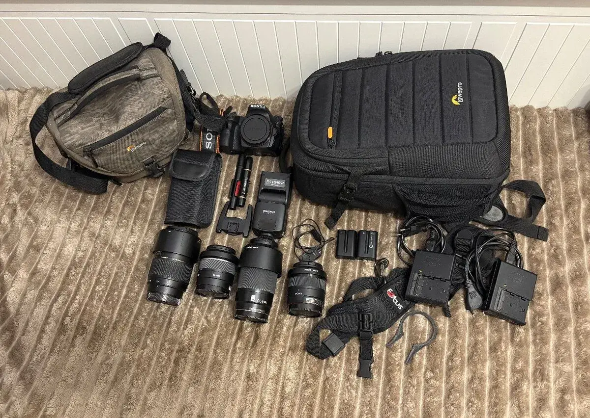 Sony A58 full výbava