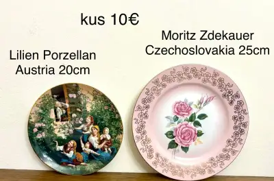 PORCELÁNOVÉ A KERAMICKÉ DEKORÁCIE