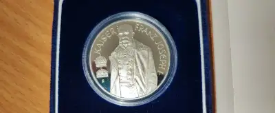 100 šilingov vo verzií proof z roku 1994 Franz Jozef