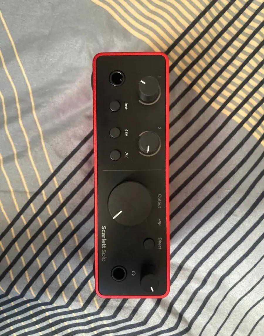 Focusrite Scarlett Solo 4 generácie