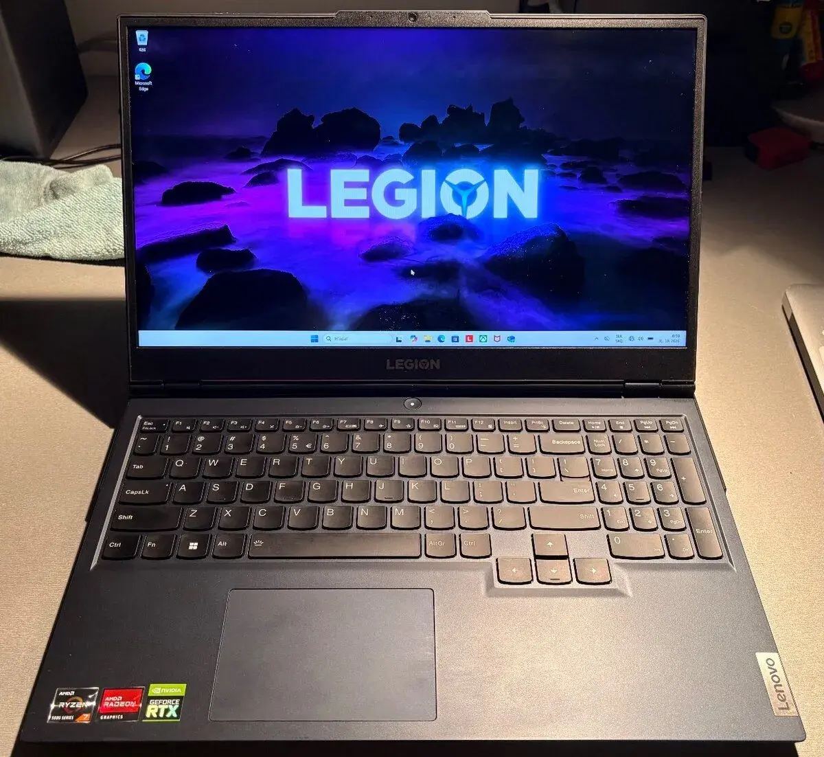 Lenovo Legion 5 Ryzen 7/RTX3070/32GB/2TB BATÉRIA 28Cyklov