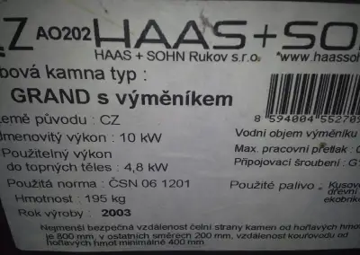 Krbové kachle HAAS+SOHN