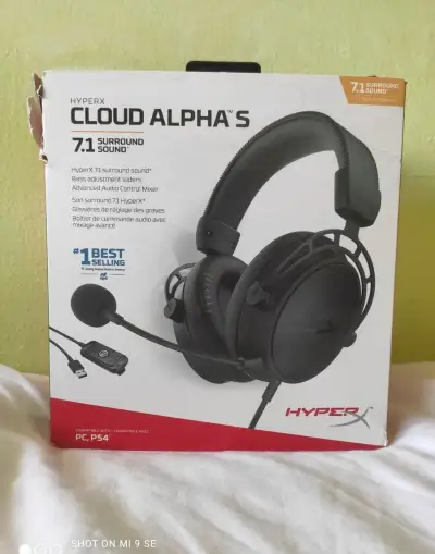 Herne Slúchadlá Hyper X Cloud Alpha S