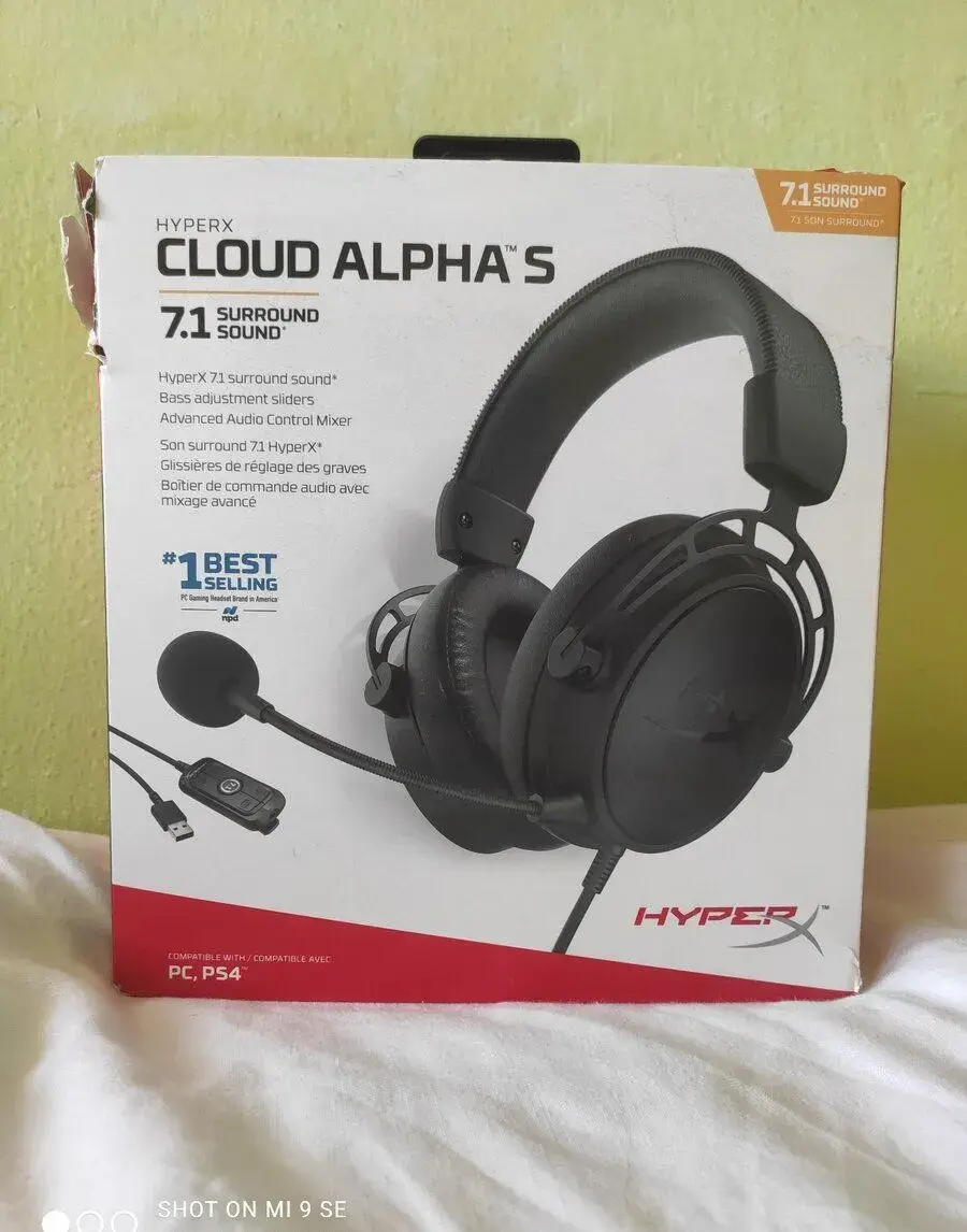 Herne Slúchadlá Hyper X Cloud Alpha S