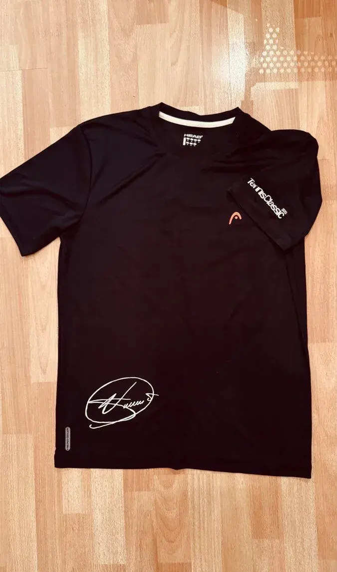 Tenisové tričko climacool HEAD XL s Djokovičovým podpisom