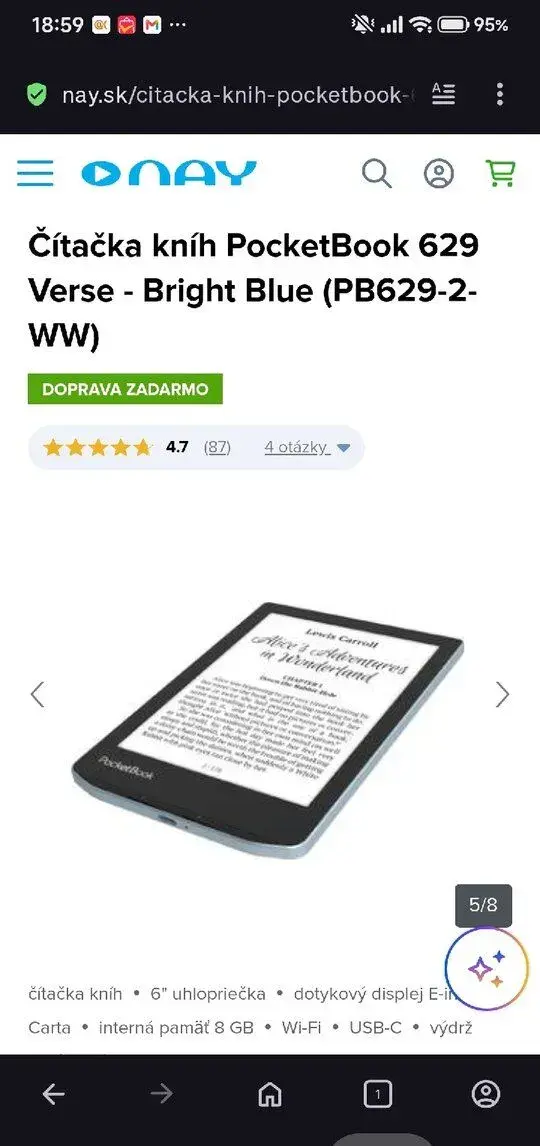 Čítačka kníh PocketBook