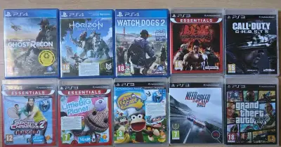 Hry na PS3 a PS4
