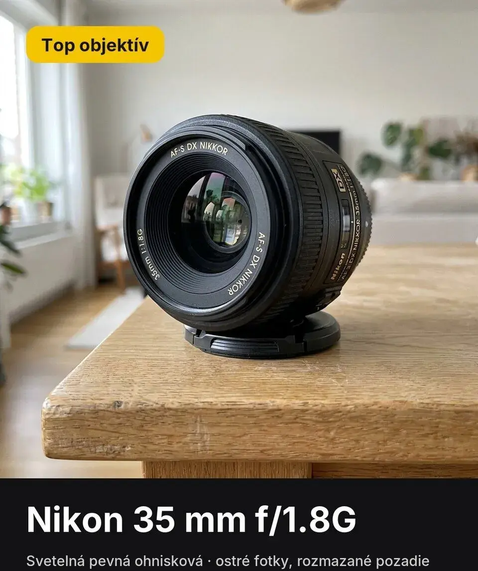 Nikon AF-S DX 35 mm f/1.8G
