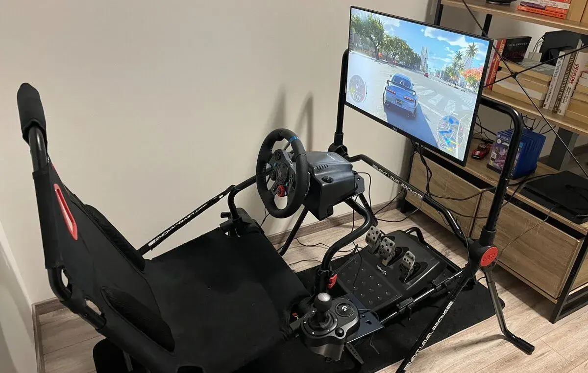 Racing Set Next Level Racing GT Lite + Logitech G29 + stojan