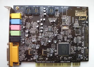 PCI Zvuková karta Creative Sound Blaster Live CT4830