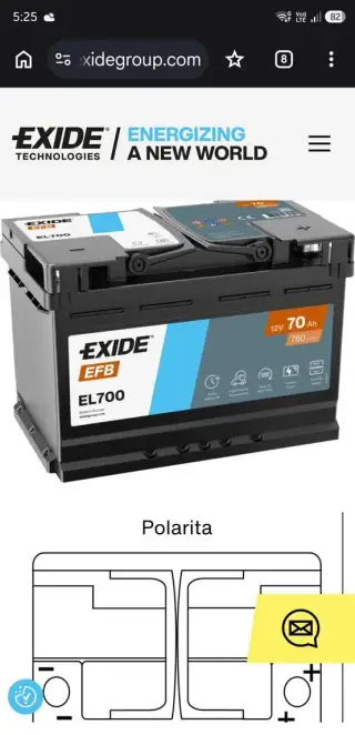 Autobateria START STOP SYSTEM VELMI SILNA .NOVÁ.