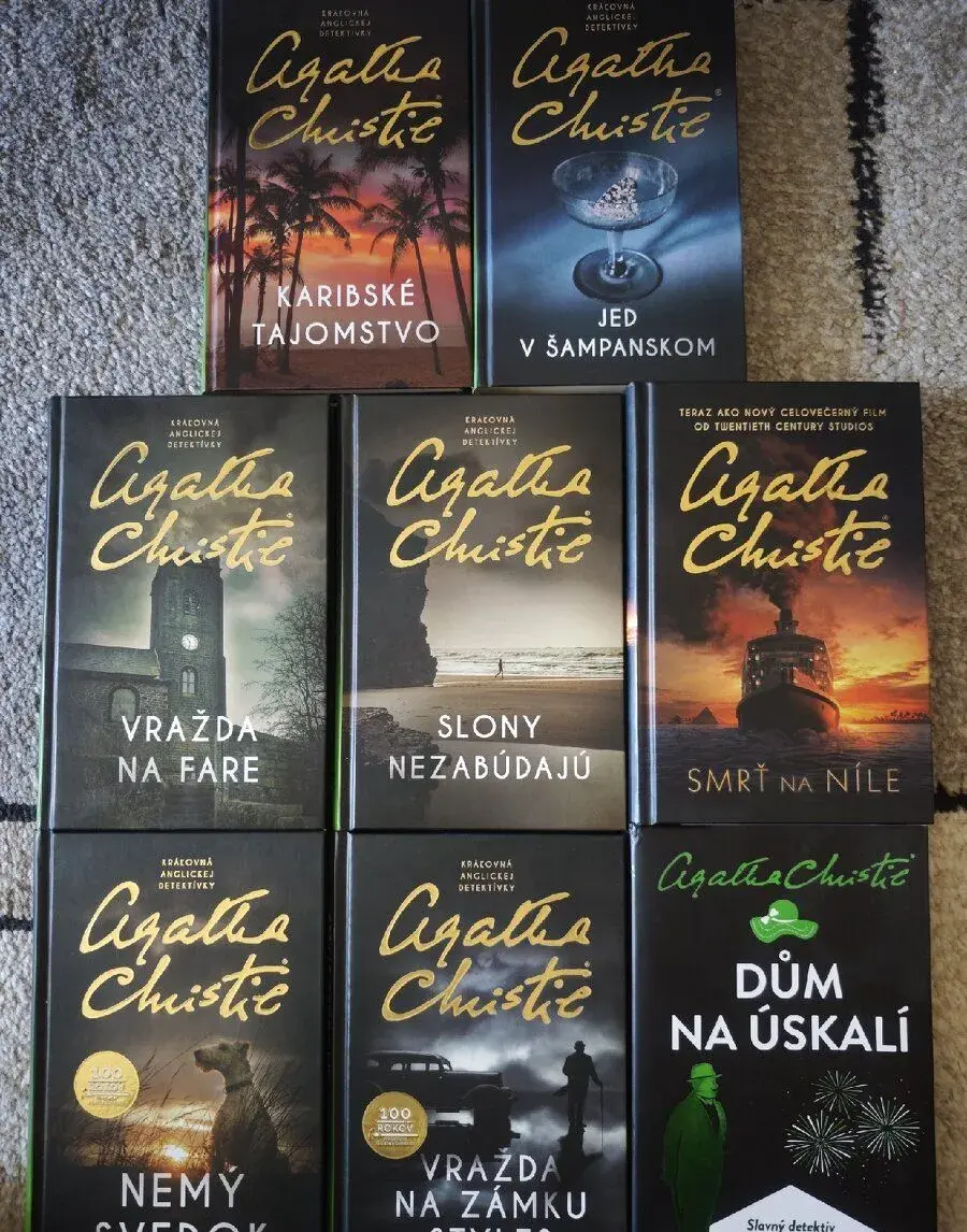 Agatha Christie - Kolekcia detektívok - Top stav
