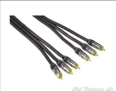 hama HQ OFC Kabel 3x Cinch (M) - 3x Cinch (M)/ RGB video