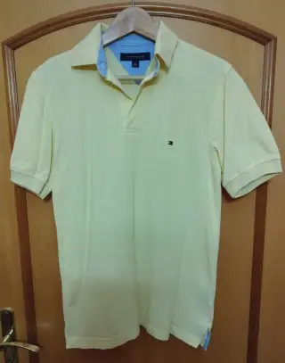 Polo tricko Tommy Hilfiger , velkost S, zlte, nenosene