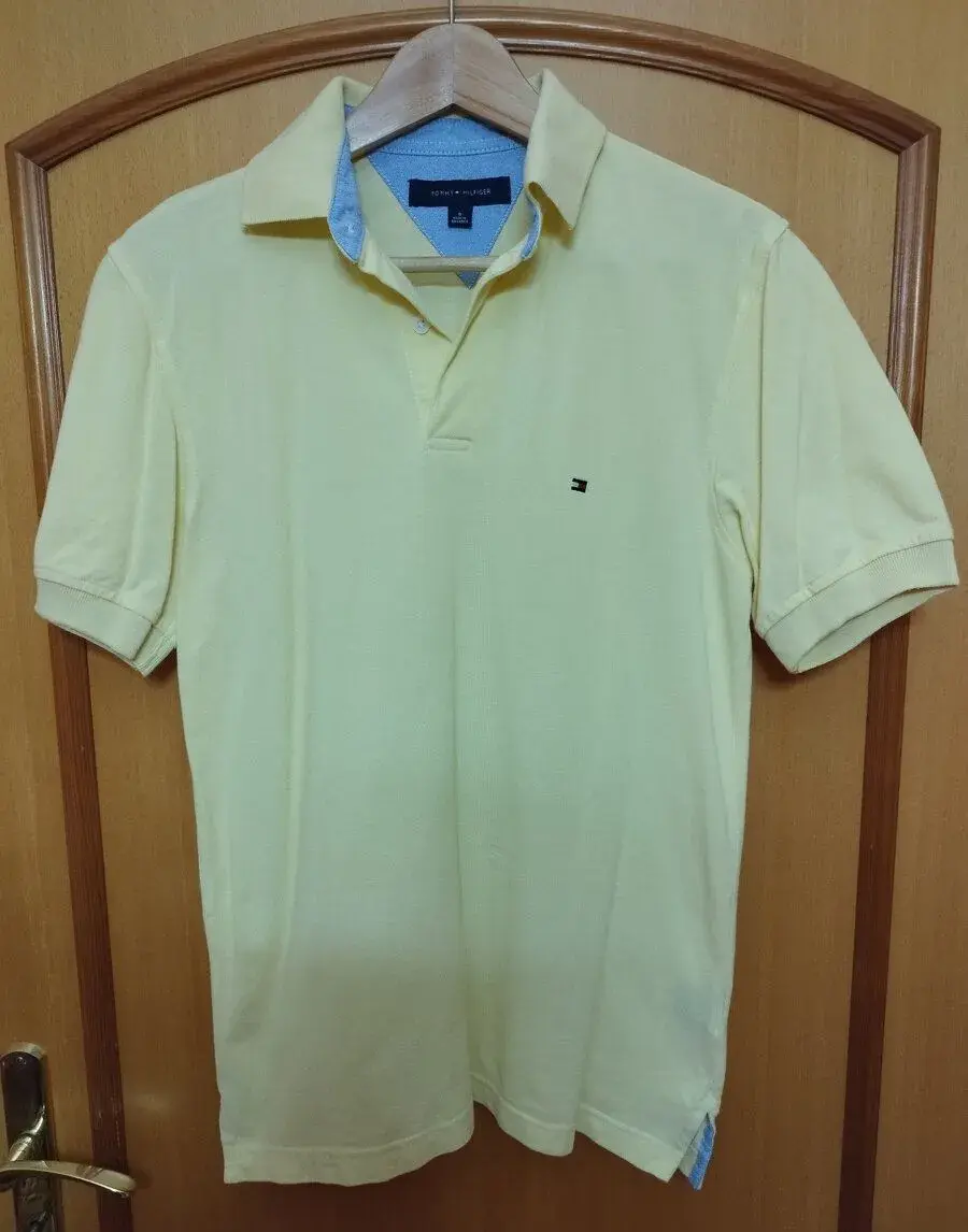 Polo tricko Tommy Hilfiger , velkost S, zlte, nenosene