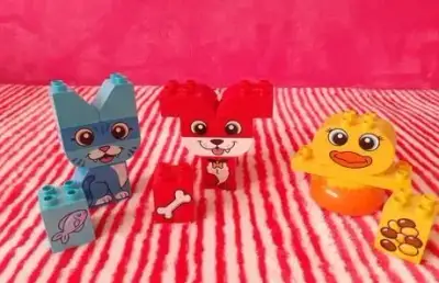 Lego duplo 10858 prví skladací maznáčikovia