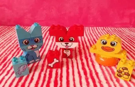 Lego duplo 10858 prví skladací maznáčikovia