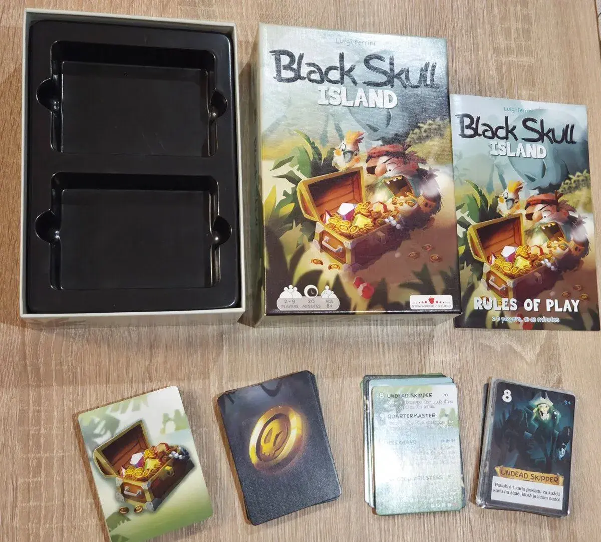 Spolocenska hra Black Skull Island