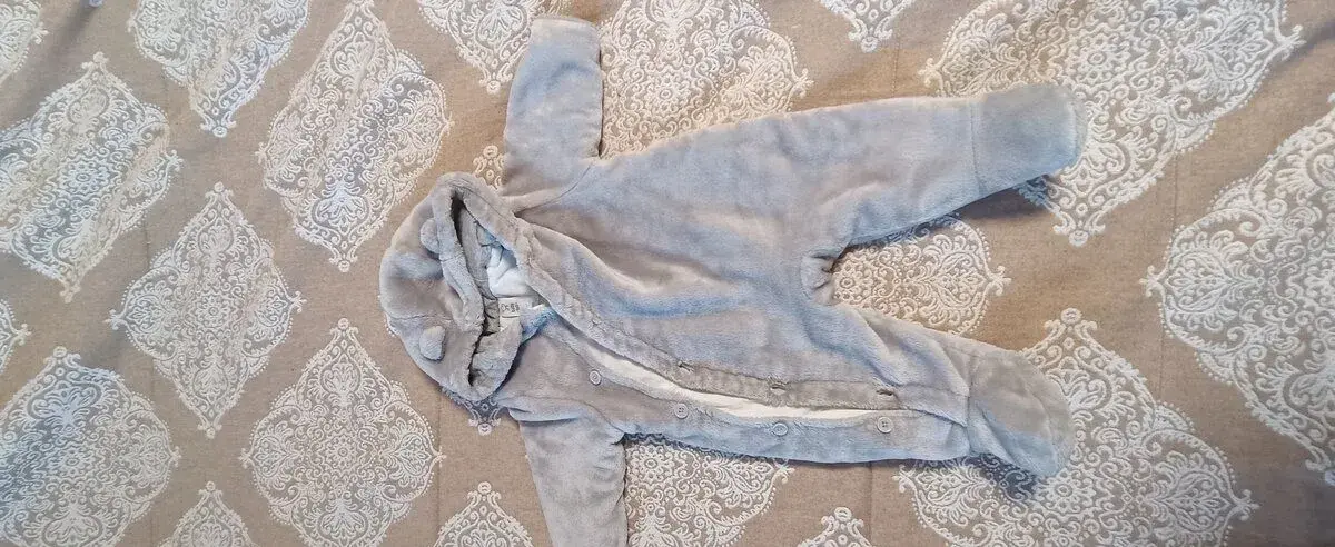 Plyšový overal/ kombinéza Babyclub č.62
