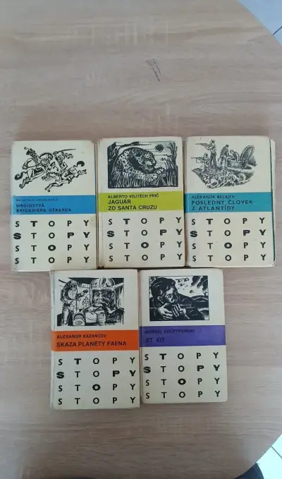 STOPY - 5 kníh za 10 eur