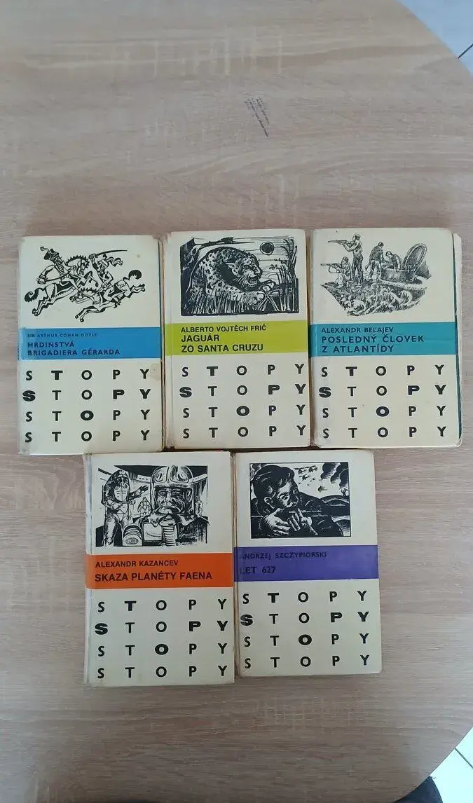 STOPY - 5 kníh za 10 eur