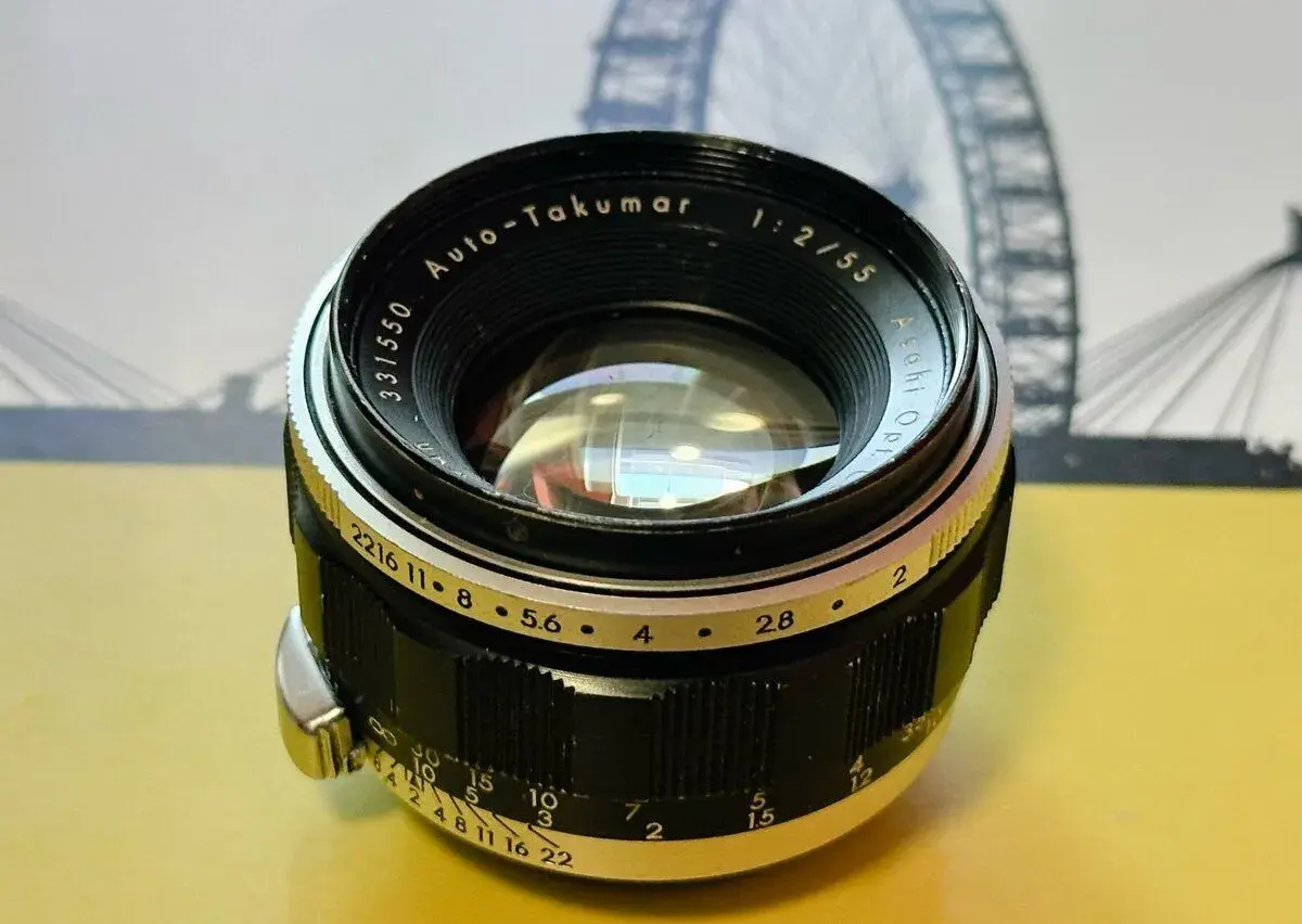 Auto-Takumar 55mm f/2 so závitom M42