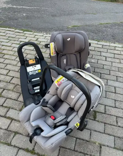 Joie autosedačky 2ks + základňa