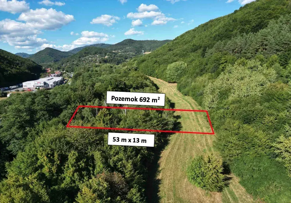 Bartošova Lehôtka – 700 m2 POZEMOK na výstavbu chatky