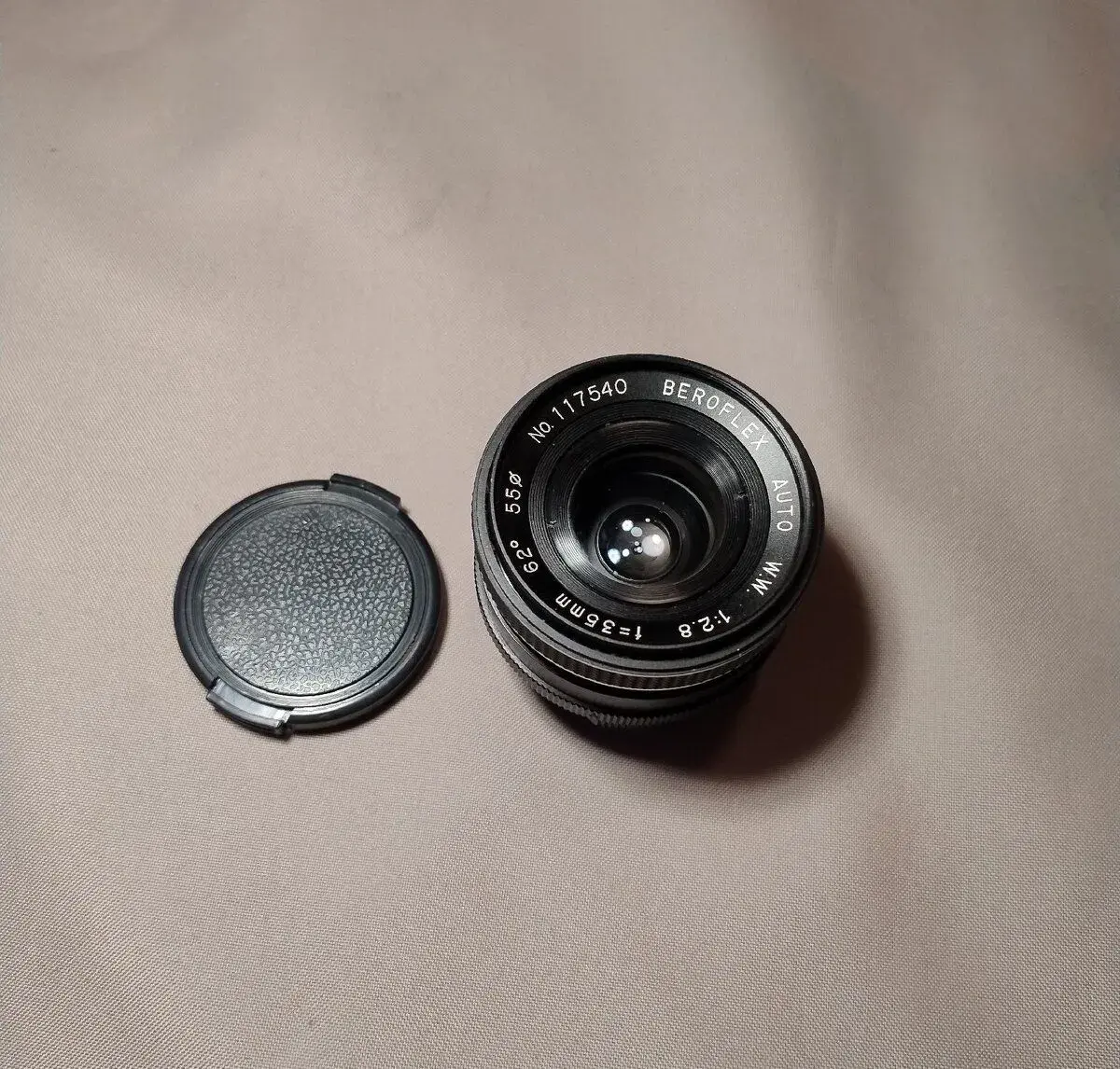 Beroflex 35mm f2.8 na M42 závit