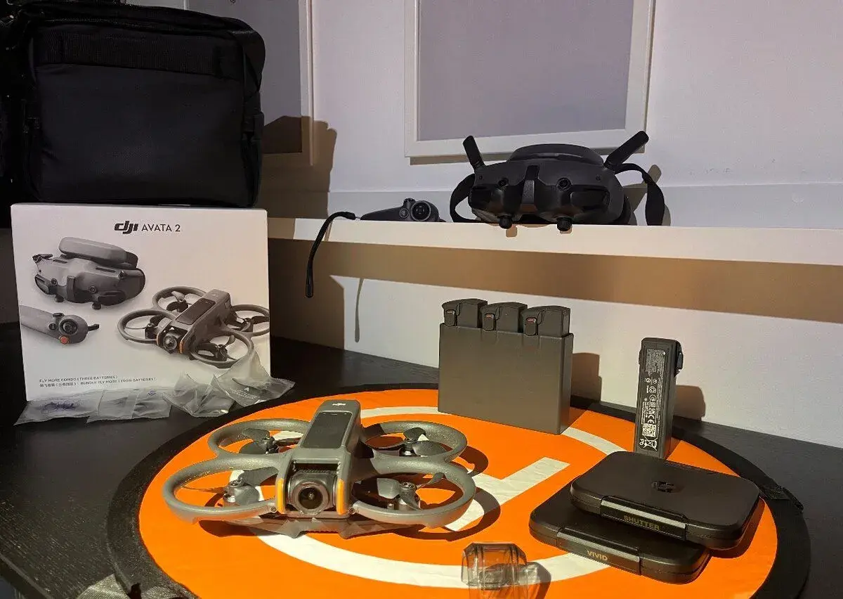 DJI Avata 2 Fly More Combo + 4. batéria, ND filtre (Ako nový