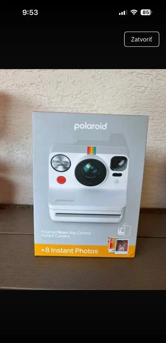 Polaroid Now+ Gen 3 white + náplne