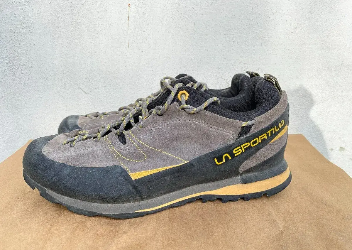 La Sportiva Boulder X grey/yellow