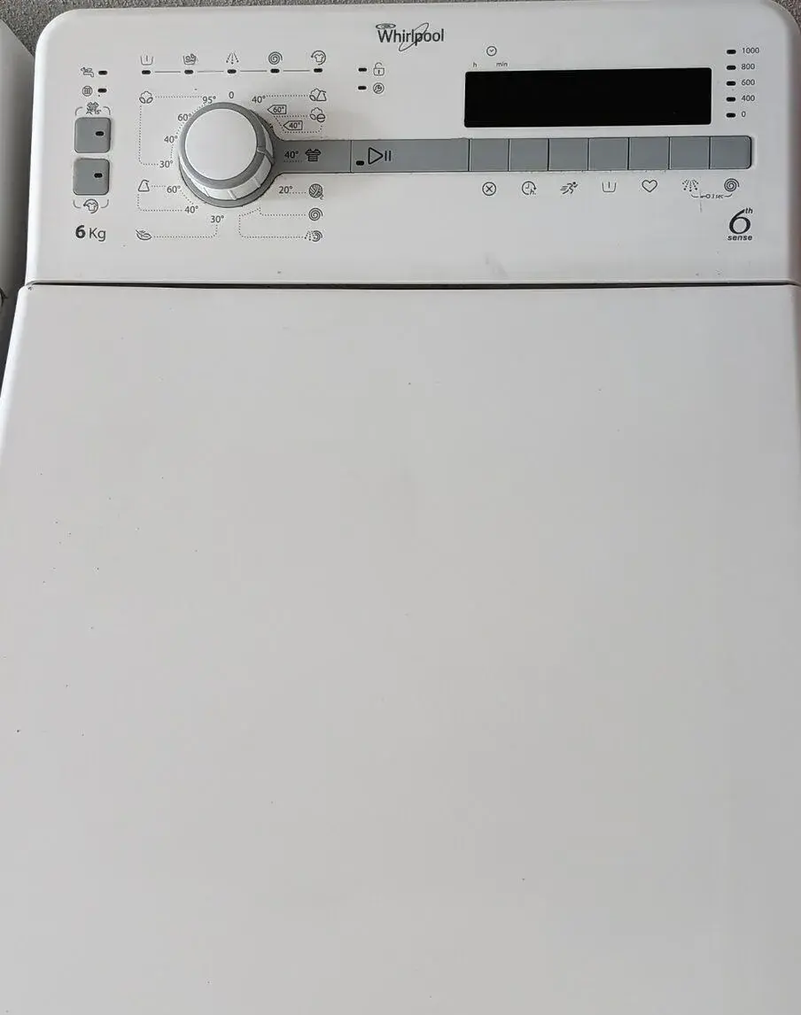 6-6,5kg práčky Whirpool