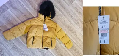 Zimnú bundu veľkosť 128