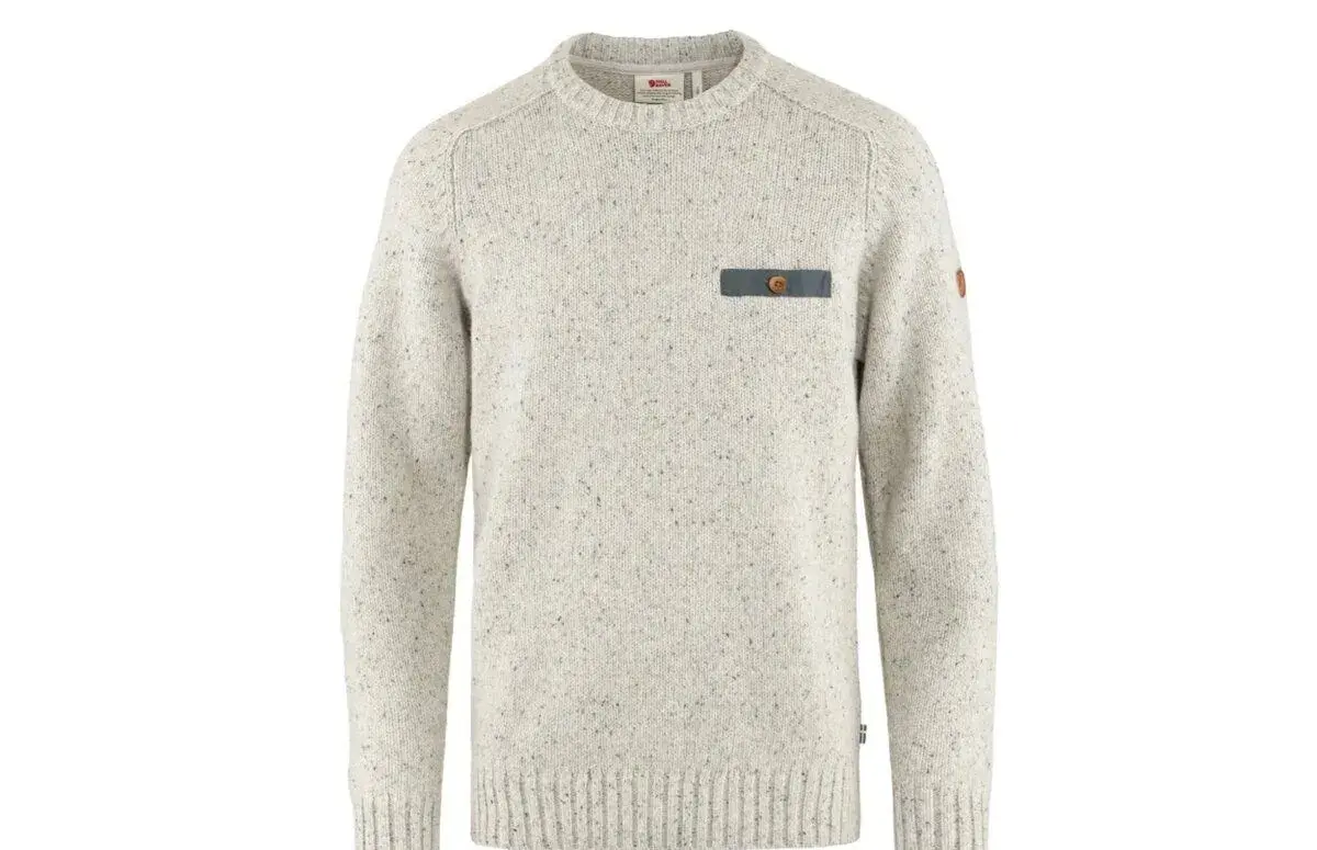 Sveter Fjallraven Lada Round Neck Sweater M z jahňacej vlny