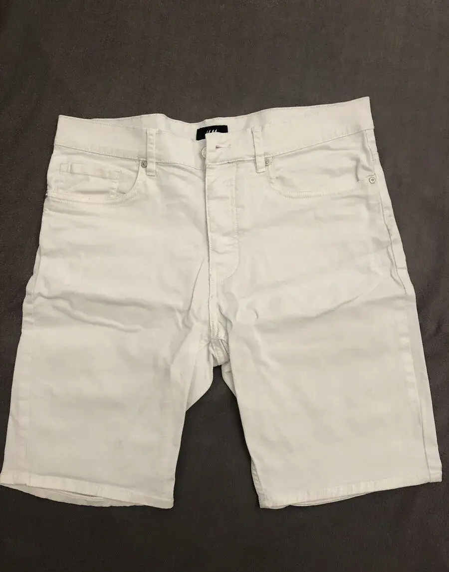 Pánske šortky čierne/biele H&M