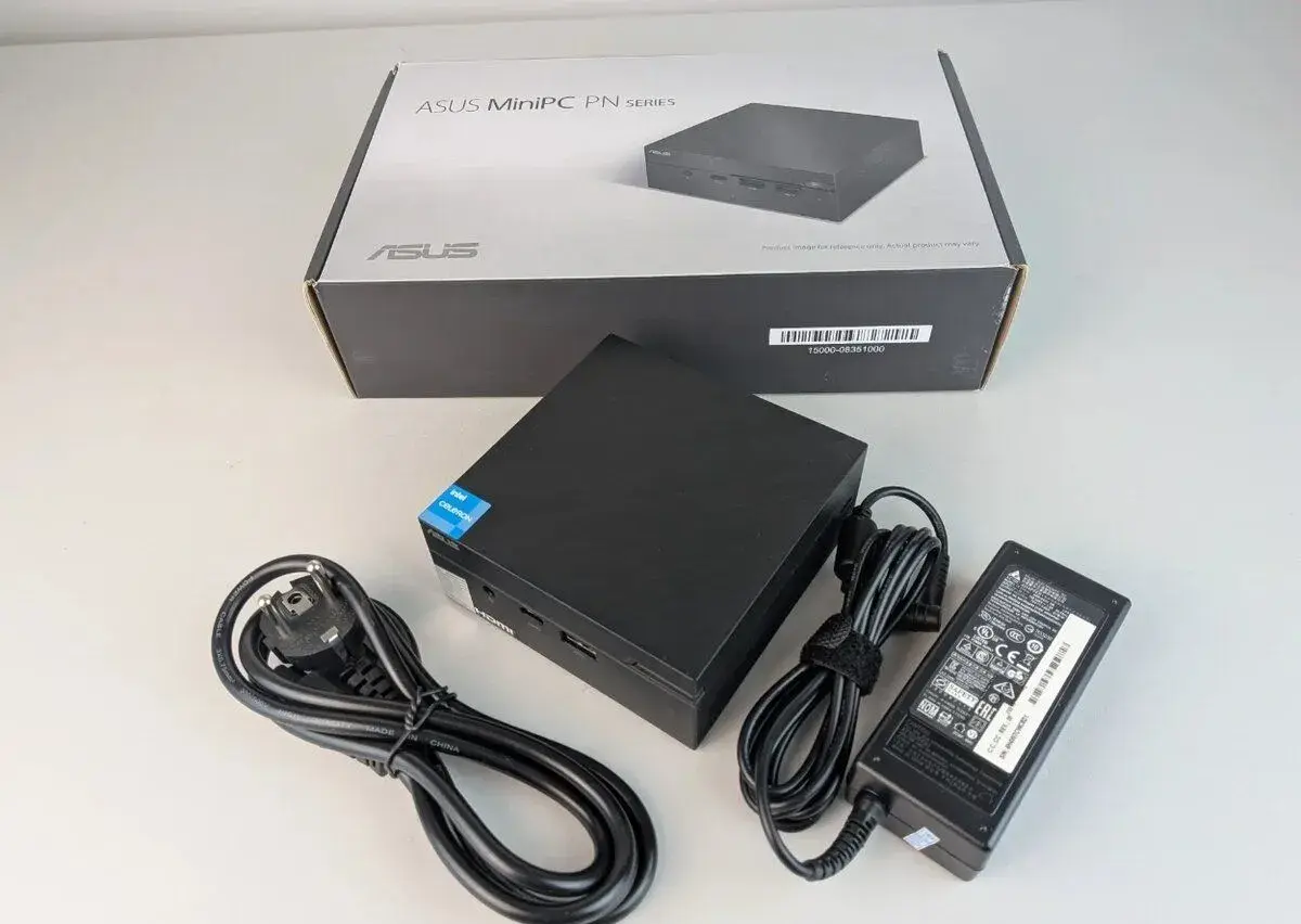 ASUS PN41 - N4500, 8GB RAM, 128GB NVMe, WiFi, ZÁRUKA