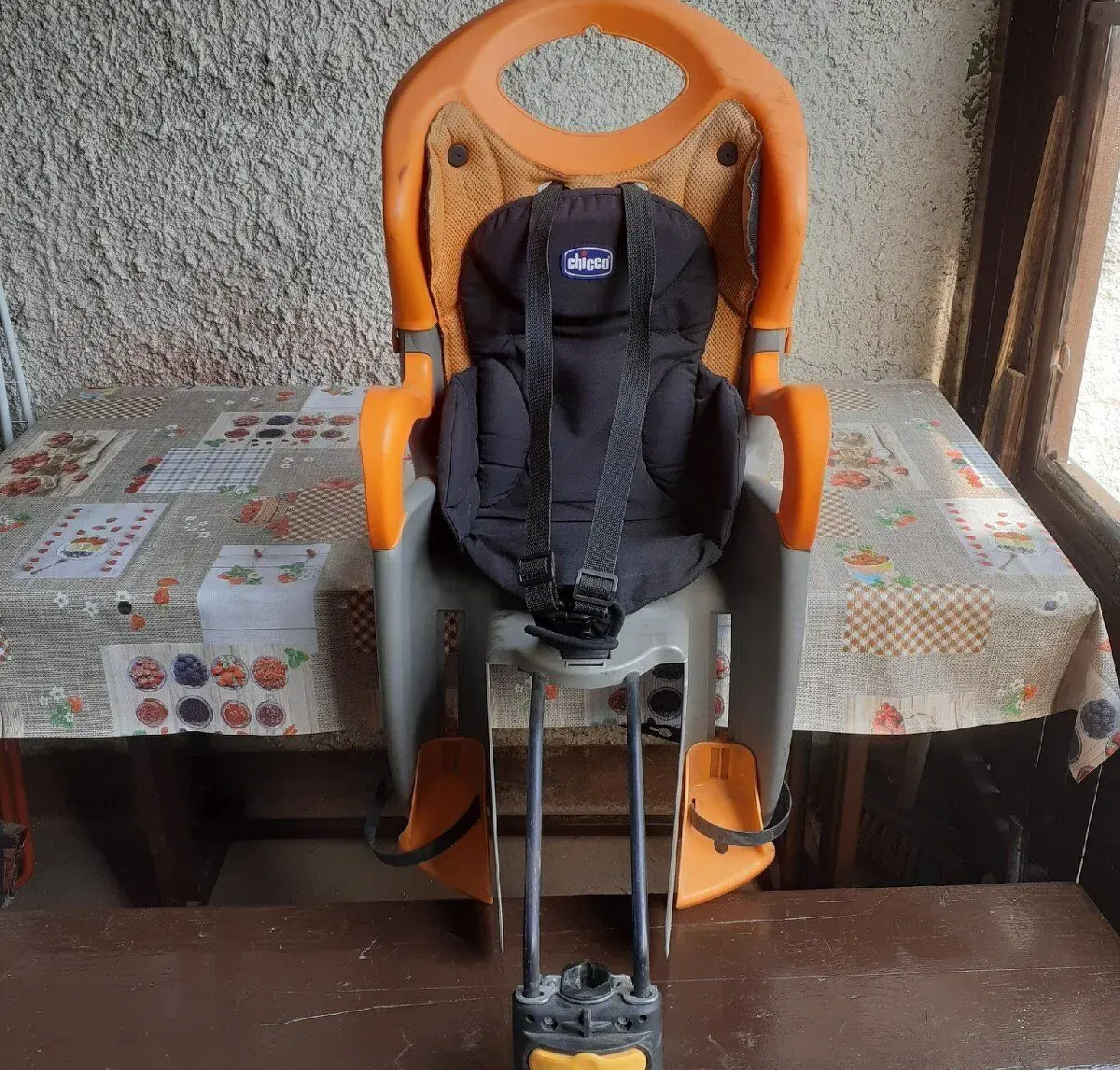 sedacka na bicykel s nosicom