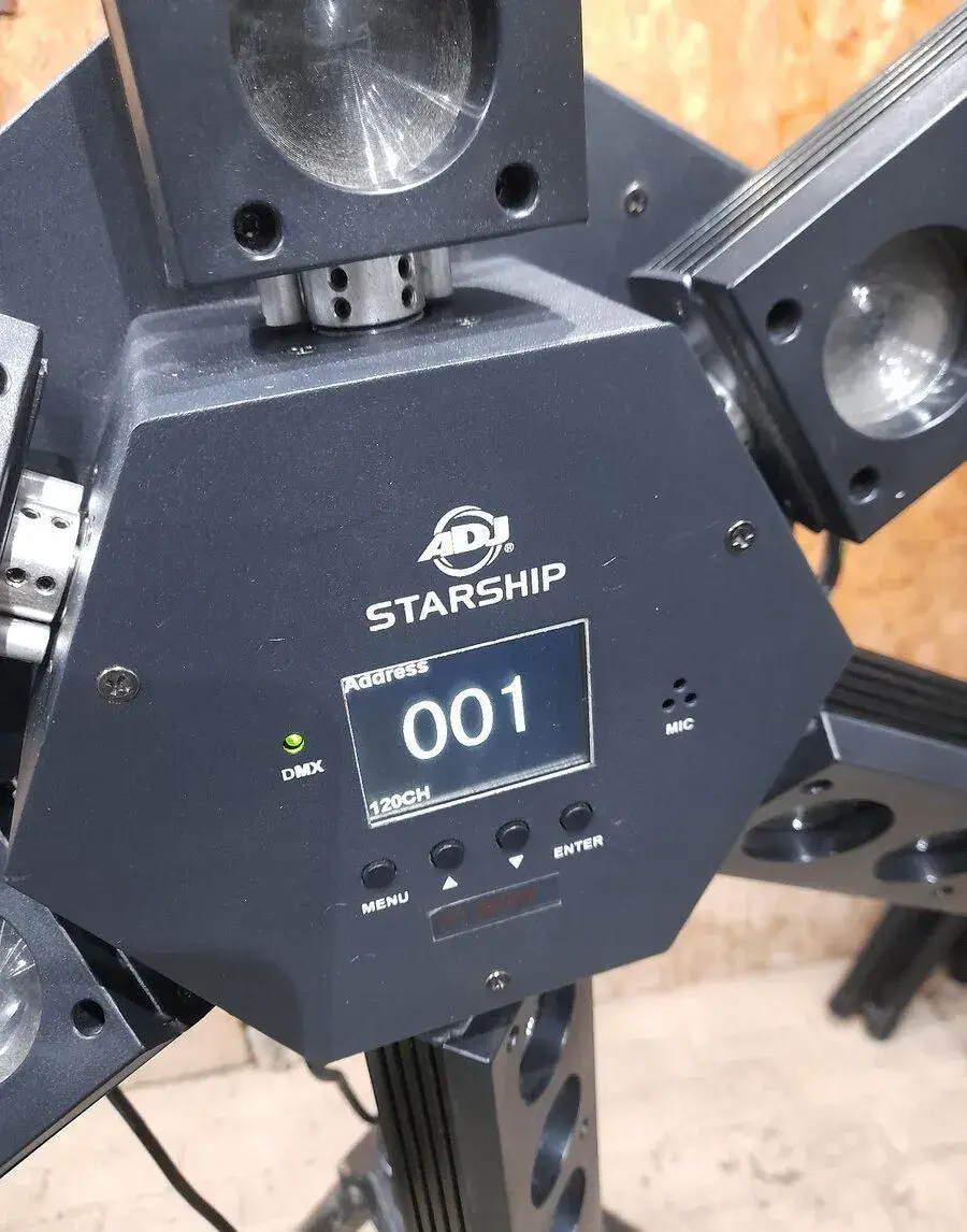 Otočné hlavy ADJ POCKET PRO, Laserworld