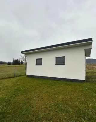 Plastové okno 1000x750 antracit metbrusch/biela