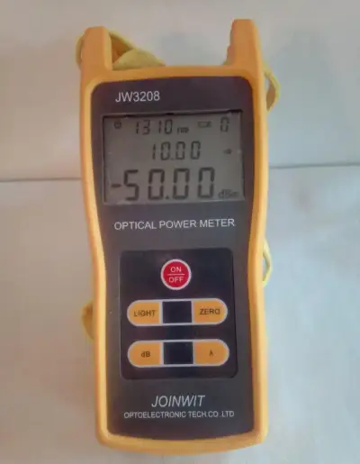 JW3208A OpticAL POWER METER -70 TO +3DBM FIBER Optic TOOL
