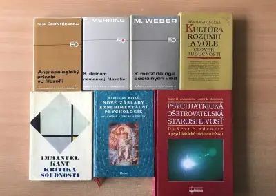 Kant, Kafka, Mehring, Komenský, Hawking, Machiavelli