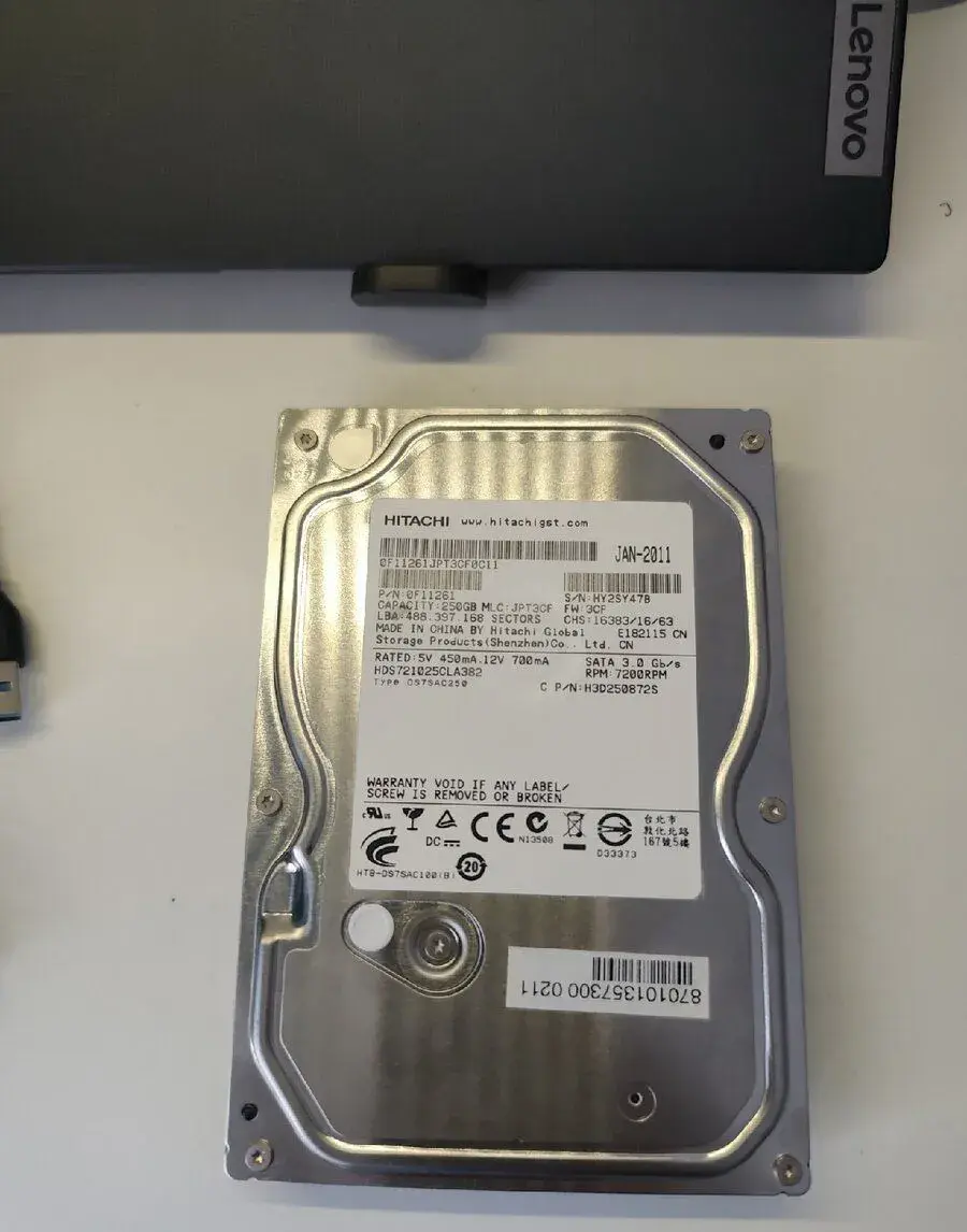 HDD disk 250GB