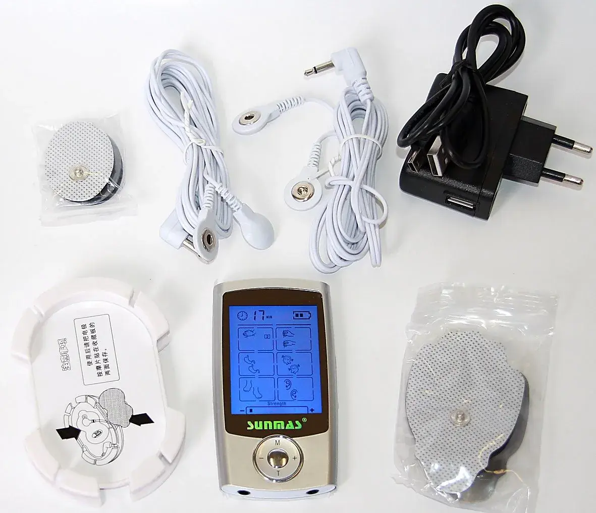 Microelektronický Mini Masér TENS - EMS