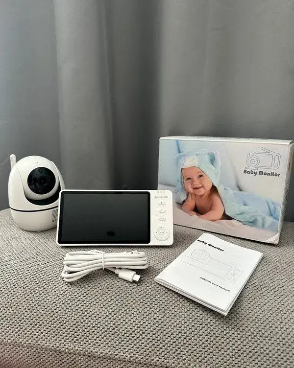 Detská video pestúnka s veľkým 5 displ. baby monitor