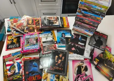 DVD filmy 140ks.